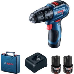 Aku vibraciona bušilica GSE 12V-30 set