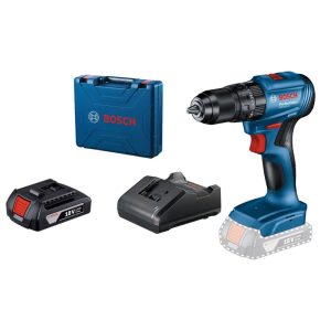 06019K3101 Akumulatorska vibraciona bušilica - odvrtač Bosch GSB 185-Li; 18V 1x2,0 Ah u koferu