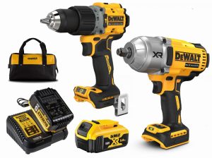 dewalt aku busilica + udarni ovrtac dck2077p2t