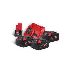 milwaukee m18nrg-503 tri baterije i brzi punjac
